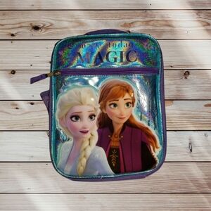 Frozen Themed Lunch Pail & Oral B Toothbrush